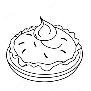 Pie Coloring Page 11297-9260