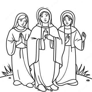 All Saints Day Coloring Page 11307-9267