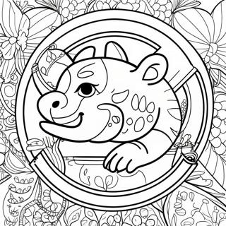 Lsu Logo Coloring Page 11317-9274