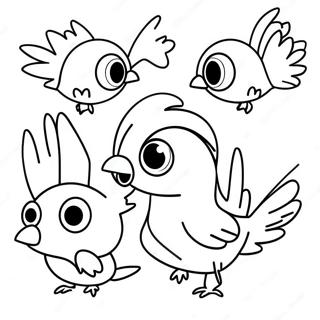 Adventurous Wingfeather Saga Characters Coloring Page 11398-9341