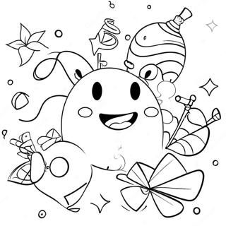 New Years 2024 Coloring Page 11417-9354