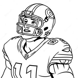 Tyreek Hill Coloring Pages