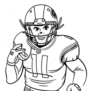 Tyreek Hill Coloring Page 1141-911