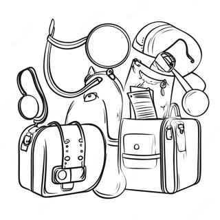 Traveling Coloring Page 11427-9362