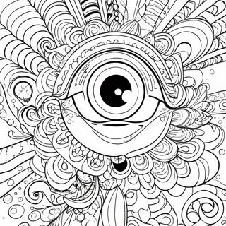 Gel Pen Coloring Page 11457-9388