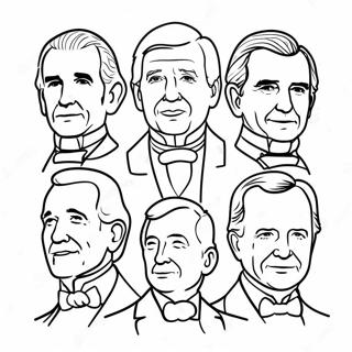 Presidents Coloring Page 11467-9394