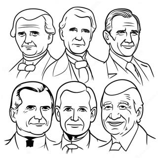 Presidents Coloring Page 11467-9396