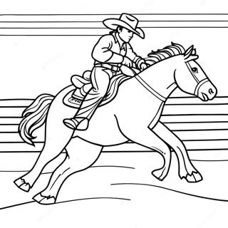 Rodeo Coloring Page 11487-9411