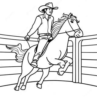 Rodeo Coloring Page 11487-9412