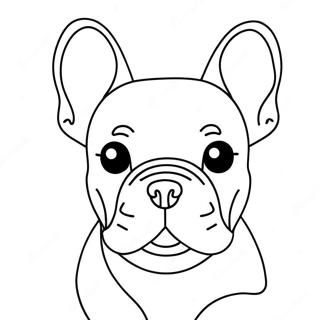 Frenchie Coloring Pages