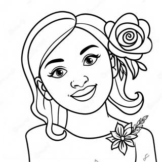 Feliz Dia De Las Madres Coloring Pages