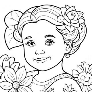 Feliz Dia De Las Madres Coloring Page 11507-9428