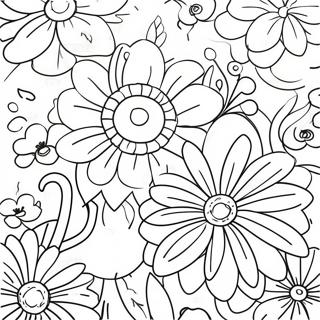 Beautiful Flowers For Mother S Day Coloring Page 11508-9431