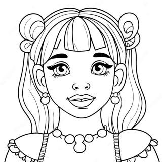 Melanie Martinez Coloring Page 11527-9442