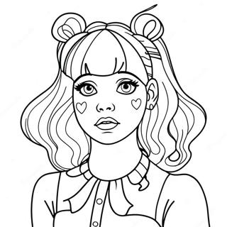 Melanie Martinez Coloring Page 11527-9443