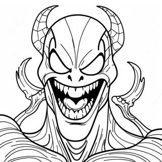 Carnage With Menacing Smile Coloring Page 1152-921