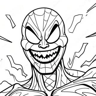 Carnage With Menacing Smile Coloring Page 1152-922