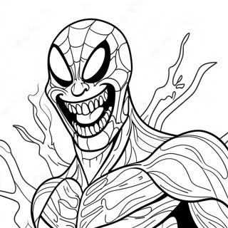 Carnage With Menacing Smile Coloring Page 1152-923