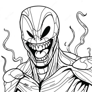 Carnage With Menacing Smile Coloring Page 1152-924