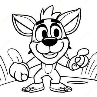 Crash Bandicoot Coloring Page 11547-9460