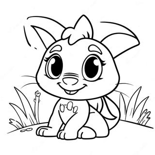 Coco Bandicoot Adventure Coloring Page 11548-9461