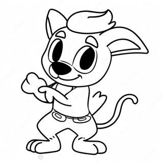 Coco Bandicoot Adventure Coloring Page 11548-9464