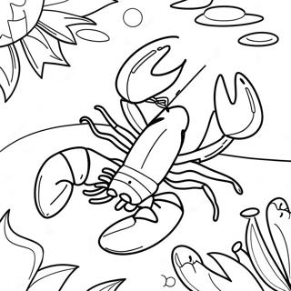 Lobster Coloring Page 11567-9475