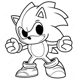 Silver Sonic Coloring Page 11577-9484