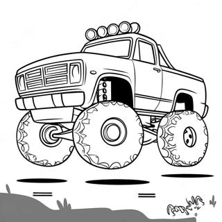 Spiderman Monster Truck Coloring Page 11627-9522