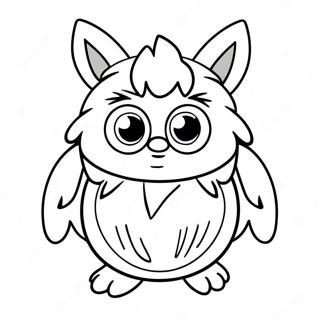 Furby Coloring Pages