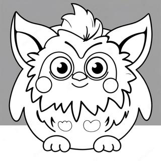 Furby Coloring Page 11637-9532