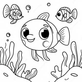 Bebefinn Underwater Adventure Coloring Page 11648-9541