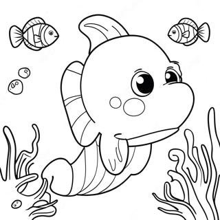 Bebefinn Underwater Adventure Coloring Page 11648-9544