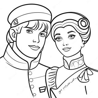 Prince And Princess Coloring Page 11657-9547