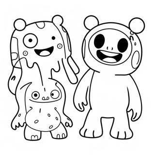 Ugly Dolls Coloring Page 11687-9570