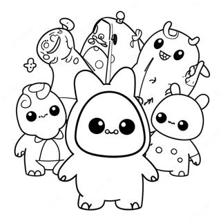 Ugly Dolls Coloring Page 11687-9572