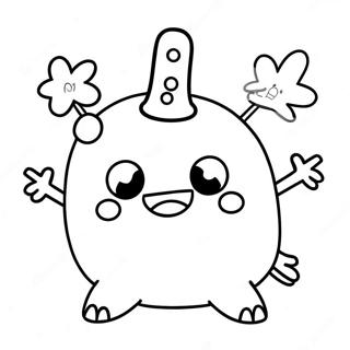 Funny Ugly Dolls Coloring Page 11688-9576