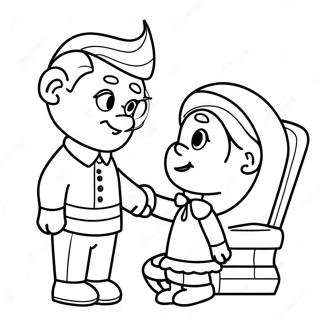 Kindness And Respect Coloring Page 11698-9582