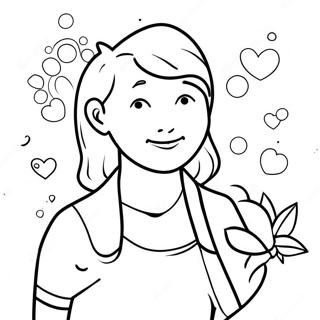 Kindness And Respect Coloring Page 11698-9583