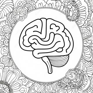 Brain Sheet Coloring Pages