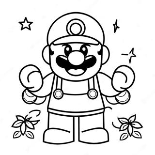 Lego Mario Adventure Coloring Page 11748-9622