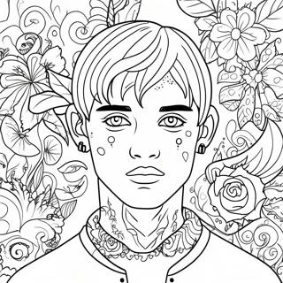 Lil Peep Coloring Page 11757-9652