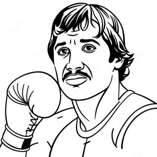 Rocky Balboa Boxing Coloring Page 11767-9660