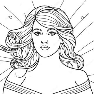 Fearless Album Cover Coloring Page 11858-9710