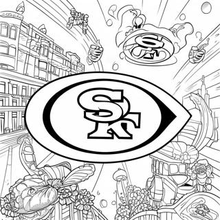 San Francisco 49ers Coloring Pages