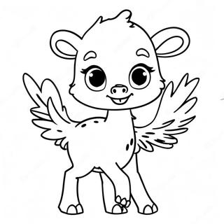 Cute Baby Ostrich Coloring Page 11878-9727