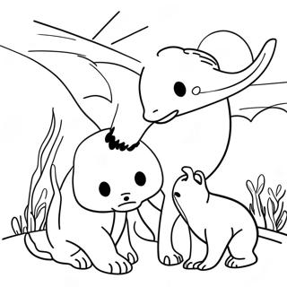 Creation Of Animals Coloring Page 11898-9742