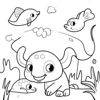 Creation Of Animals Coloring Page 11898-9743