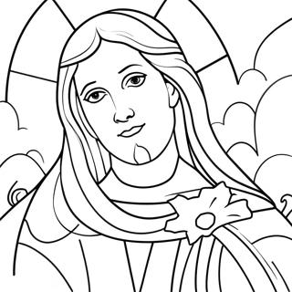 Christian Coloring Page 1191-950