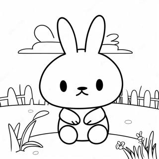 Miffy Coloring Page 11927-9763